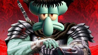 Guts Theme Cover  Squidward Berserk 1997 [upl. by Oidgime]