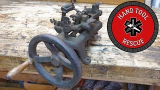 1877 Disston HandCranked Band Saw Set Rescue [upl. by Meisel]