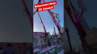 Diese 45 Meter XXL Schaukel hat gestern auf der Kirmes in Münster das erste Mal geöffnet 💪 [upl. by Nimzay726]