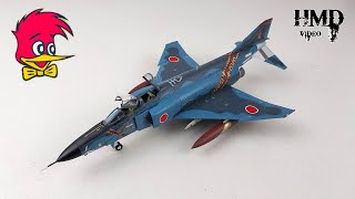 McDonnell Douglas RF4E Phantom II JASDF 501st Hikotai Hobby Master 172 Diecast Model HA19029 [upl. by Ellevart]