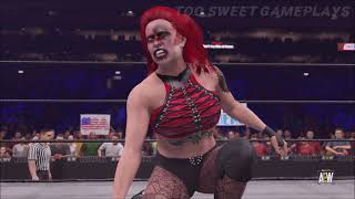 WWE 2K22 ABADON Entrance Signatures Finishers amp Victory Motion [upl. by Atineg702]