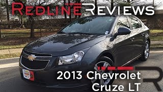 2013 Chevrolet Cruze LT Review Walkaround Exhaust amp Test Drive [upl. by Nyliahs]