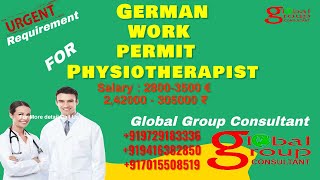 Physiotherapist Jobs In Germany  Work VISA [upl. by Tamis]