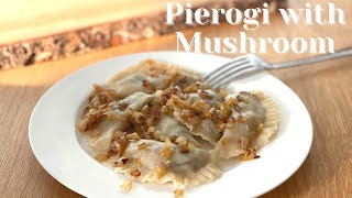 Pierogi z Kapustą i Grzybami  Dumplings with Sauerkraut and Mushroom  Christmas Eve Dish [upl. by Denny142]