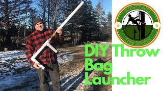 DIY Throw Bag Launcher  Arbor Techs [upl. by Leuqar684]