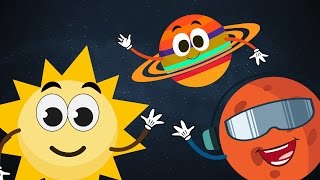 The Planet Song ☀ ☽ 🌎  The Solar System Song ☀ ☽ 🌎  Planets Song for Children with Lyrics ☀ ☽ 🌎 [upl. by Helsie]