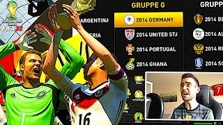 ICH SPIELE DIE WM 2014 IN FIFA 22  🏆🇩🇪 FIFA 22 Mod Experiment [upl. by Annairba694]