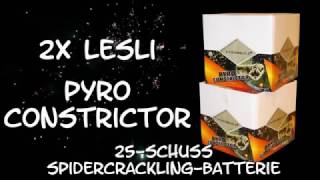 SILVESTER 2015  2x Lesli Pyro Constrictor [upl. by Dolph]