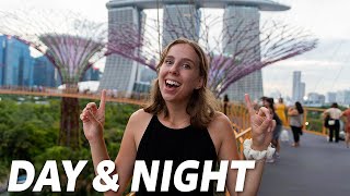 Exploring GARDENS BY THE BAY Singapore day  night [upl. by Kingsbury]