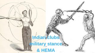 Indian clubs Military stance amp HEMA [upl. by Elboa599]