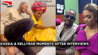 Kellyrae And Kassia Meet amp Greet With Fans Update After Interview Cute Moments😍 Bbnaija Season 9 [upl. by Alyahc]