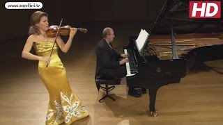 AnneSophie Mutter and Lambert Orkis  Mozart Sonata [upl. by Adnir655]