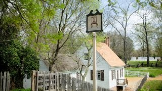 Colonial Williamsburg Hay Cabinet Shop Tour part 2 quotThe Ware Roomquot [upl. by Litch]