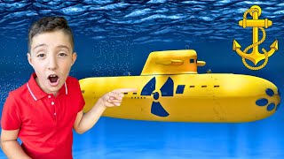 Submarines for Kids  Learn about Submarines  Boats for Kids [upl. by Ecnarretal919]