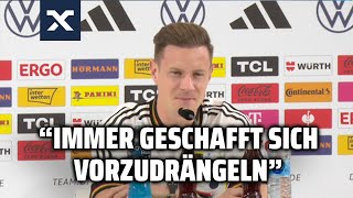 quotImmer geschafft sich vorzudrängenquot Ter Stegen spricht über Manuel Neuer [upl. by Naejarual]