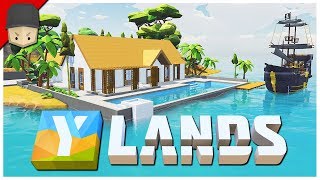 YLANDS  The Beach House SurvivalCraftingExplorationSandbox Game [upl. by Enelime]