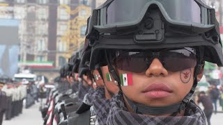 Mexico’s military on display in Independence Day parade celebrations [upl. by Richel753]