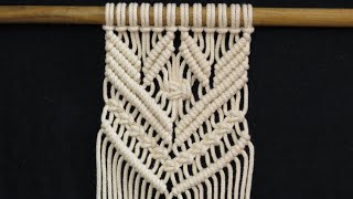 DIY Macrame quot NEW WALL HANING Pattern quot  Macrame Wall hanging for beginners [upl. by Dulcine221]