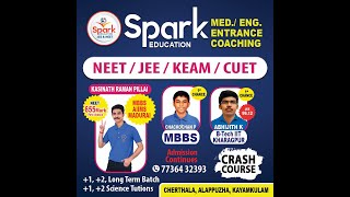 Spark NEET IITJEE integrated Batch Repeaters Batch Crash course for NEET amp KEAM [upl. by Toshiko]