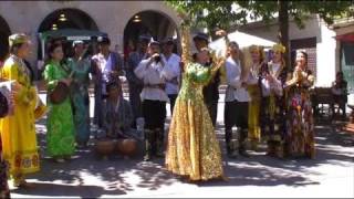 Uzbek traditional folk dance Surnay lazgi [upl. by Namzed]