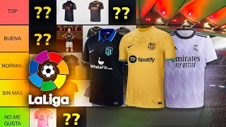 HACEMOS EL TIERLIST DE LAS SEGUNDAS EQUIPACIONES DE LALIGA 2223 [upl. by Bac]