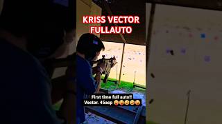 KRISS VECTOR FULLAUTO RECOIL SUCKS atf nfa fullauto guns recoil fun outdoors range training [upl. by Halonna165]