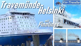 Finnlines Finnmaid Travemünde  Helsinki ohne Auto [upl. by Aneladgam]