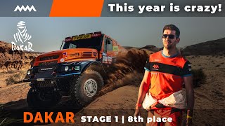 DAKAR 2024  STAGE 1  8th place  Everything changed [upl. by Ozen917]