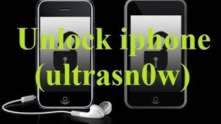 No service fix or how to unlock iphone Ultrasn0w [upl. by Ecyob]