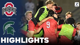 Ohio State vs Michigan State  NCAA College Soccer  Highlights  October 29 2024 [upl. by Emie]