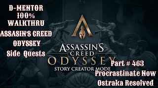 Assassins Creed Odyssey 100 Walkthrough Side Quests Procrastinate Now [upl. by Ferdie]