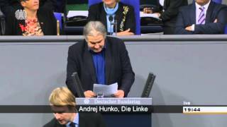 Andrej Hunko DIE LINKE Europäische Identität ohne Gleichsetzung von NaziRegime und Stalinismus [upl. by Aij]