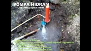 POMPA HIDRAMPOMPA AIR TANPA BBM DAN LISTRIKHYDRAULIC RAM [upl. by Katerina]