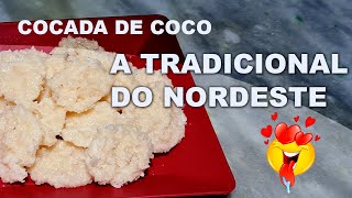 SABORES DO NORDESTE  RECEITA DE COCADA com Tereza Paim [upl. by Hametaf240]