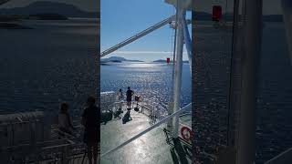 View from the Jektvik  Kilboghamn Ferry Norway [upl. by Eilyac]