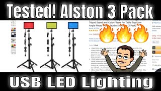 Tested Altson USB powered Led Lights that make your Shots Stunning [upl. by Neltiac]