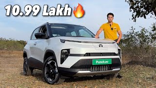 Mini Harrier🔥 2024 Tata Punch EV Empowered S Long Range Real World Review [upl. by Rocky]