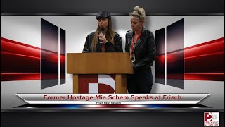 Frisch News Network Special Report Former Hostage Mia Schem Visits Frisch [upl. by Evad]