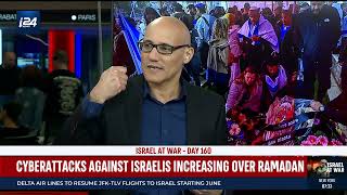 Radwares Ron Meyran on i24 Breaking News about the surge of DDoS attacks in Israel [upl. by Saylor557]