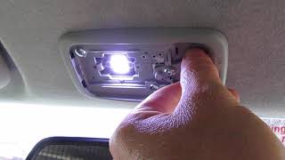 Toyota Hiace Interior LED upgrade install [upl. by Ashford]