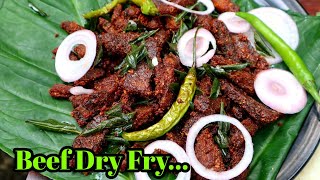 ബീഫ് ഡ്രൈ ഫ്രൈ  BDF  Beef Dry Fry  Beef Fry Kerala Style  Kerala Beef Dry Fry [upl. by Yt]