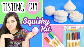 HONEST Squishy Kit Review  Soft N Slo DIY Squishies [upl. by Hilaria]