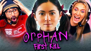 ORPHAN FIRST KILL 2022 MOVIE REACTION FIRST TIME WATCHING Shocking Twist Full Movie Review [upl. by Mahala]