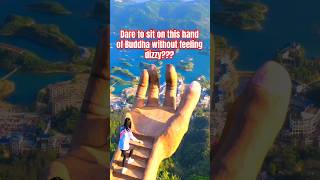 Would u dare to climb this hand Sky City Yellowstone Huangshi City Hubei Province China [upl. by Weaks]