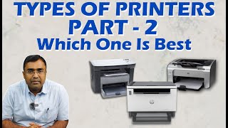 Best Printer For Home 2023 Types of Printer  Part2 Best Printer for Office Use  Review in Hindi [upl. by Colwen]