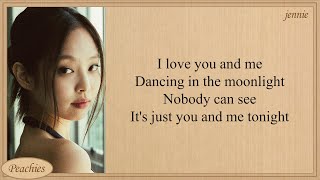 JENNIE You amp Me Lyrics [upl. by Gladwin]