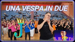 UNA VESPA IN DUE  ORIETTA BERTI Feat FIORELLO  Coreo Juanny RBL  Segue Tutorial [upl. by Violante465]