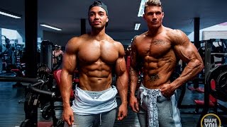 Justin St Paul and Ross Dickerson hit BACK  BICEPS TEAM ShapeYOU [upl. by Adnaugal]