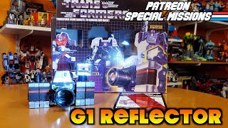 Transformers G1 Decepticon Reflector Patreon Special Missions [upl. by Aroled]