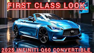 2025 Infiniti Q60 First Class Look  Interior amp Exterior Design [upl. by Bord]